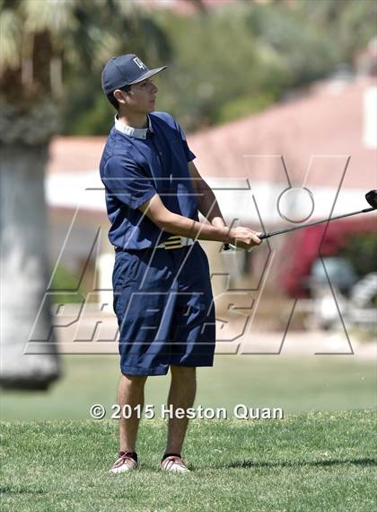Thumbnail 3 in CIF Southern Section Boys Golf Championships photogallery.