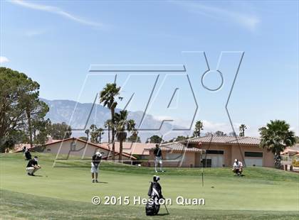Thumbnail 2 in CIF Southern Section Boys Golf Championships photogallery.