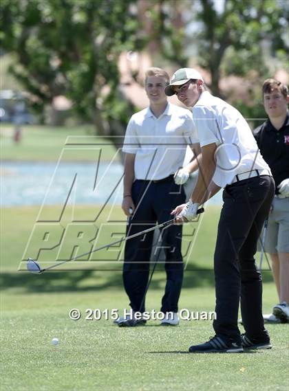 Thumbnail 1 in CIF Southern Section Boys Golf Championships photogallery.