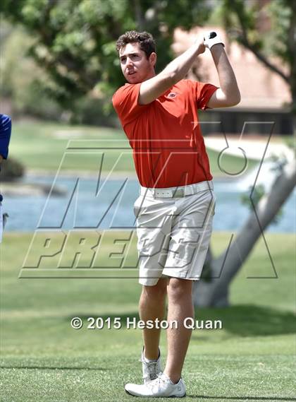 Thumbnail 1 in CIF Southern Section Boys Golf Championships photogallery.