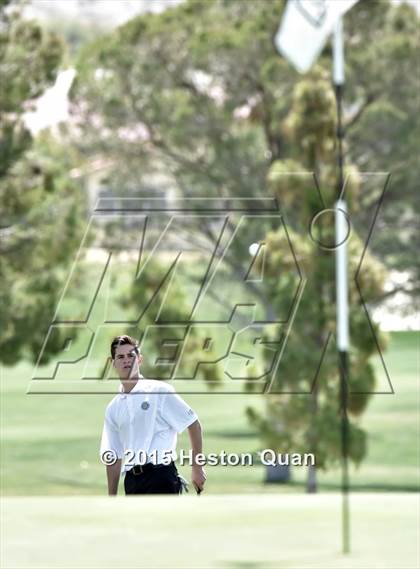 Thumbnail 2 in CIF Southern Section Boys Golf Championships photogallery.