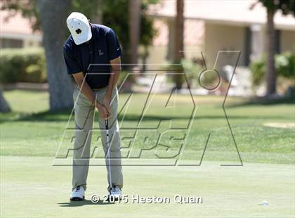 Thumbnail 2 in CIF Southern Section Boys Golf Championships photogallery.