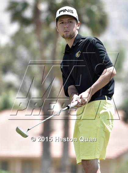 Thumbnail 2 in CIF Southern Section Boys Golf Championships photogallery.
