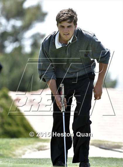 Thumbnail 3 in CIF Southern Section Boys Golf Championships photogallery.