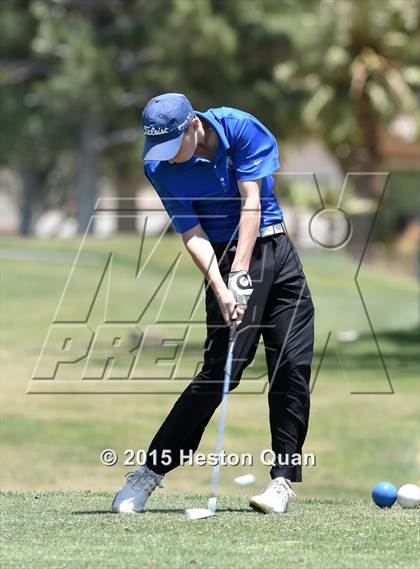 Thumbnail 2 in CIF Southern Section Boys Golf Championships photogallery.