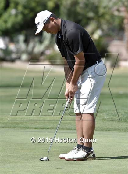 Thumbnail 1 in CIF Southern Section Boys Golf Championships photogallery.