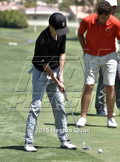 Thumbnail 3 in CIF Southern Section Boys Golf Championships photogallery.