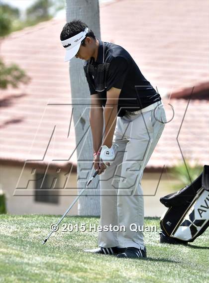 Thumbnail 3 in CIF Southern Section Boys Golf Championships photogallery.