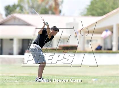 Thumbnail 2 in CIF Southern Section Boys Golf Championships photogallery.