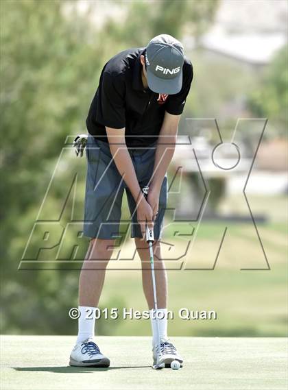 Thumbnail 1 in CIF Southern Section Boys Golf Championships photogallery.
