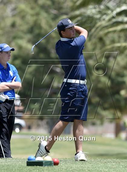 Thumbnail 3 in CIF Southern Section Boys Golf Championships photogallery.