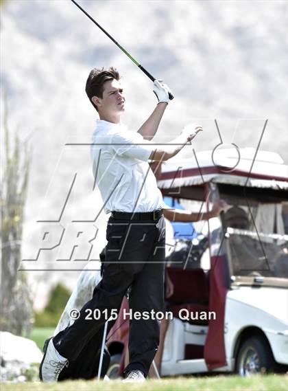 Thumbnail 3 in CIF Southern Section Boys Golf Championships photogallery.