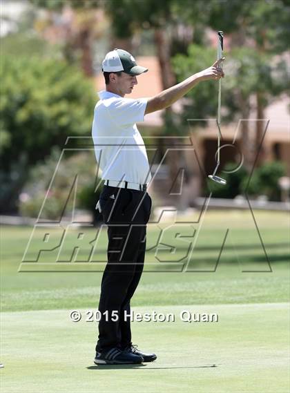 Thumbnail 2 in CIF Southern Section Boys Golf Championships photogallery.