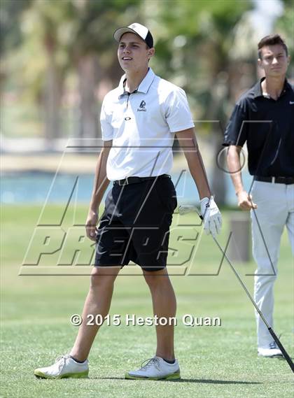Thumbnail 2 in CIF Southern Section Boys Golf Championships photogallery.