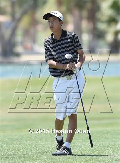Thumbnail 3 in CIF Southern Section Boys Golf Championships photogallery.