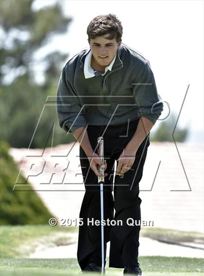 Thumbnail 2 in CIF Southern Section Boys Golf Championships photogallery.
