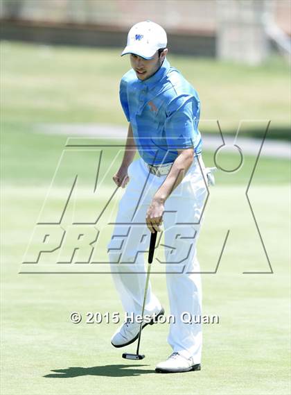 Thumbnail 2 in CIF Southern Section Boys Golf Championships photogallery.