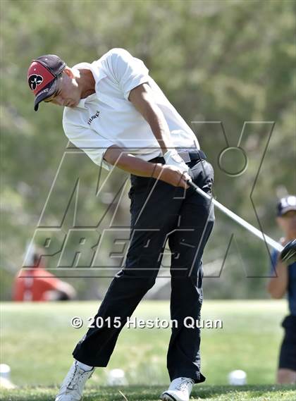 Thumbnail 2 in CIF Southern Section Boys Golf Championships photogallery.