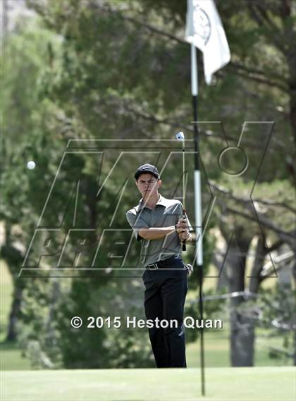 Thumbnail 2 in CIF Southern Section Boys Golf Championships photogallery.