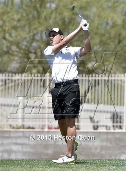 Thumbnail 3 in CIF Southern Section Boys Golf Championships photogallery.