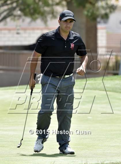 Thumbnail 2 in CIF Southern Section Boys Golf Championships photogallery.