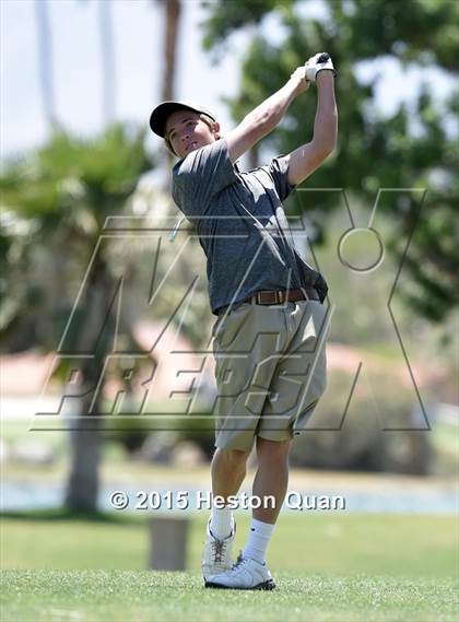 Thumbnail 1 in CIF Southern Section Boys Golf Championships photogallery.