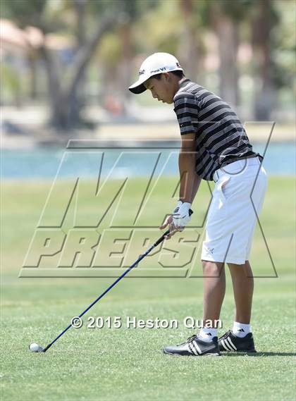 Thumbnail 3 in CIF Southern Section Boys Golf Championships photogallery.