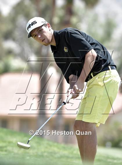 Thumbnail 3 in CIF Southern Section Boys Golf Championships photogallery.