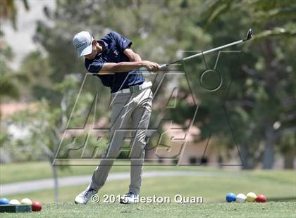Thumbnail 2 in CIF Southern Section Boys Golf Championships photogallery.