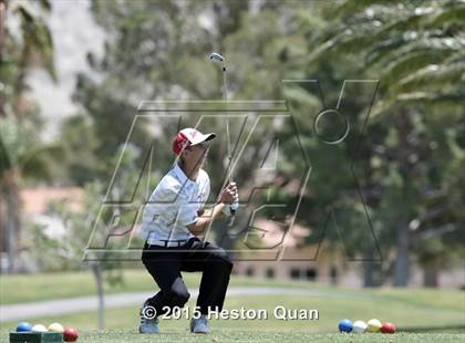 Thumbnail 2 in CIF Southern Section Boys Golf Championships photogallery.