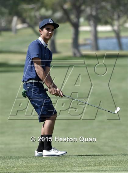 Thumbnail 2 in CIF Southern Section Boys Golf Championships photogallery.