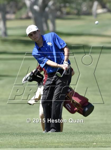 Thumbnail 2 in CIF Southern Section Boys Golf Championships photogallery.