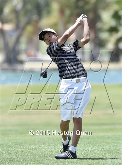 Thumbnail 1 in CIF Southern Section Boys Golf Championships photogallery.