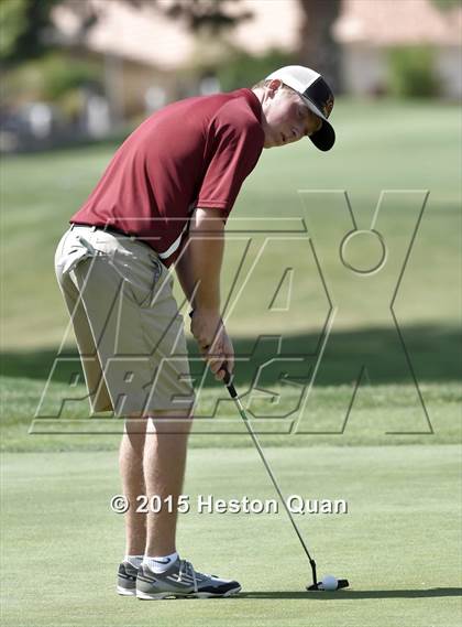 Thumbnail 1 in CIF Southern Section Boys Golf Championships photogallery.