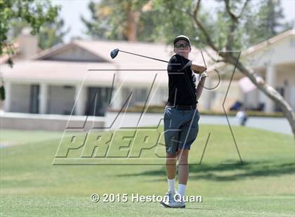 Thumbnail 2 in CIF Southern Section Boys Golf Championships photogallery.