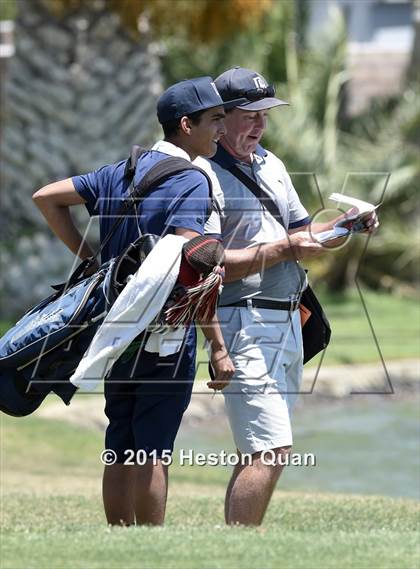 Thumbnail 3 in CIF Southern Section Boys Golf Championships photogallery.