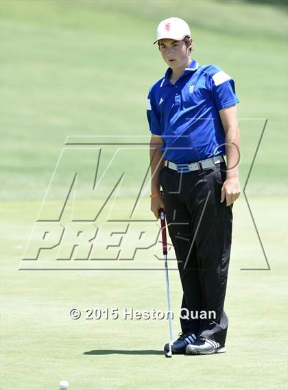 Thumbnail 2 in CIF Southern Section Boys Golf Championships photogallery.