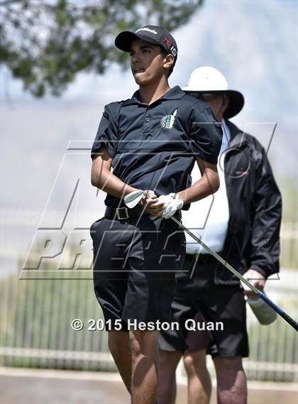 Thumbnail 2 in CIF Southern Section Boys Golf Championships photogallery.