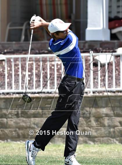 Thumbnail 1 in CIF Southern Section Boys Golf Championships photogallery.