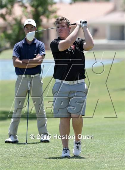 Thumbnail 1 in CIF Southern Section Boys Golf Championships photogallery.