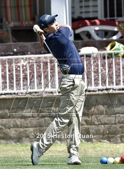 Thumbnail 2 in CIF Southern Section Boys Golf Championships photogallery.
