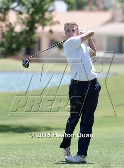 Thumbnail 2 in CIF Southern Section Boys Golf Championships photogallery.