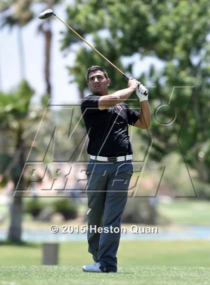Thumbnail 2 in CIF Southern Section Boys Golf Championships photogallery.