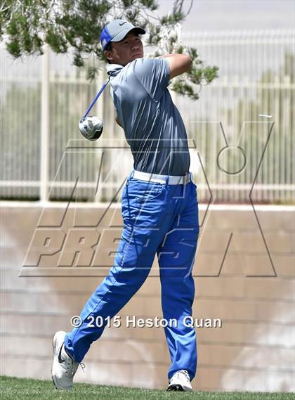 Thumbnail 3 in CIF Southern Section Boys Golf Championships photogallery.