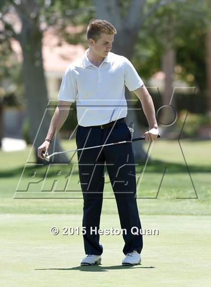 Thumbnail 2 in CIF Southern Section Boys Golf Championships photogallery.