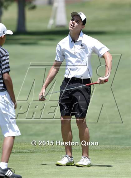 Thumbnail 3 in CIF Southern Section Boys Golf Championships photogallery.