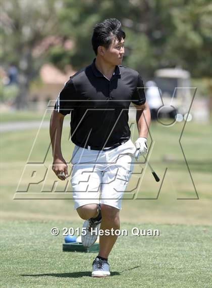 Thumbnail 2 in CIF Southern Section Boys Golf Championships photogallery.