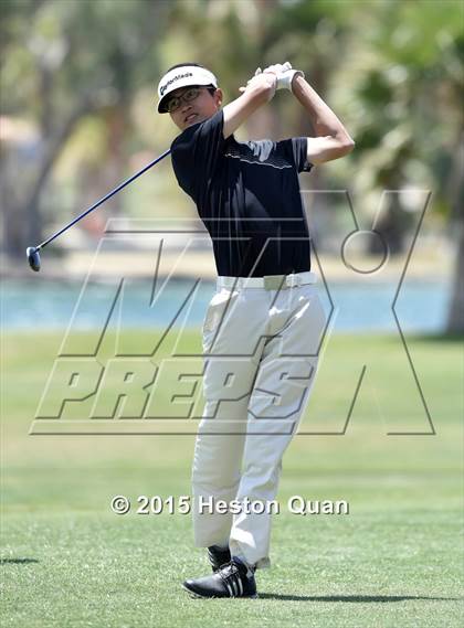 Thumbnail 1 in CIF Southern Section Boys Golf Championships photogallery.