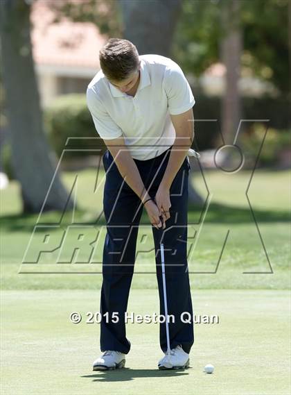 Thumbnail 3 in CIF Southern Section Boys Golf Championships photogallery.