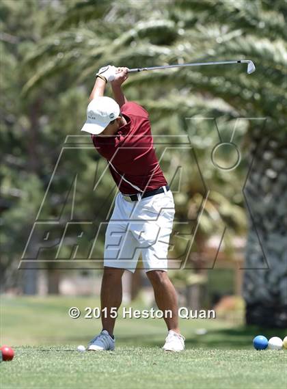 Thumbnail 1 in CIF Southern Section Boys Golf Championships photogallery.